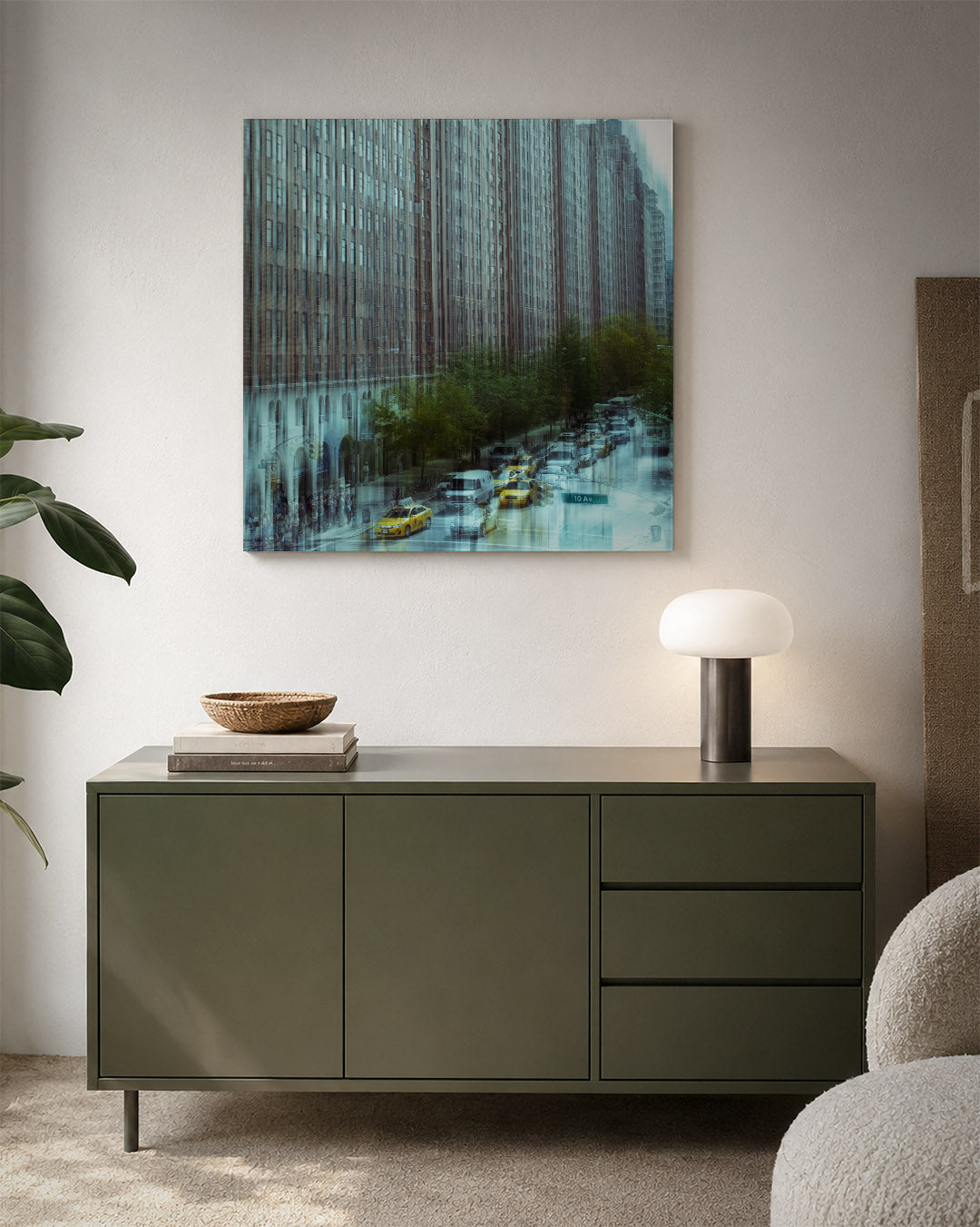 Stedelijke reflecties Kunstwerk