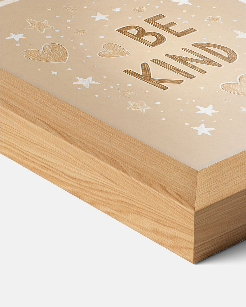 Be Kind Inspiratieposter-WallArtistic