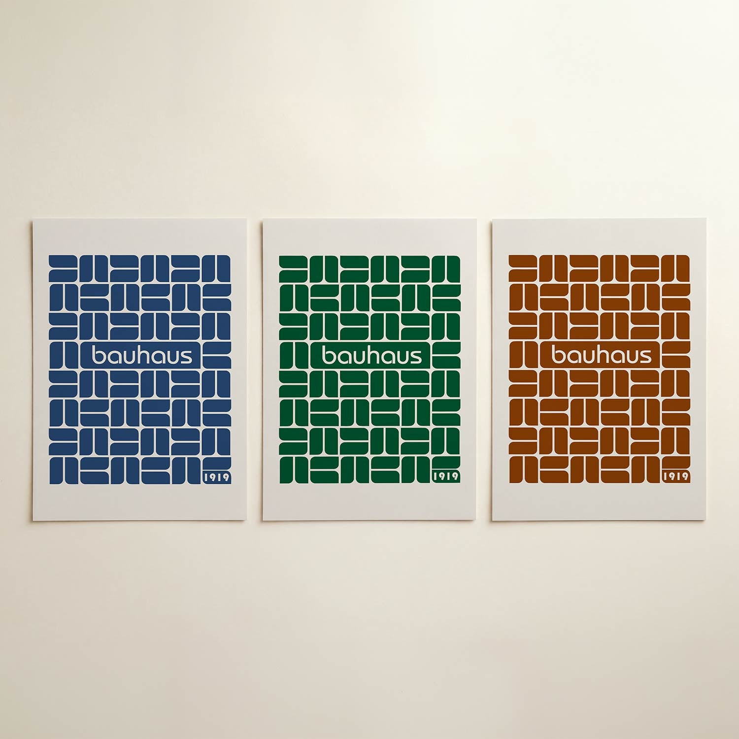 Vorm en ritme Posterset