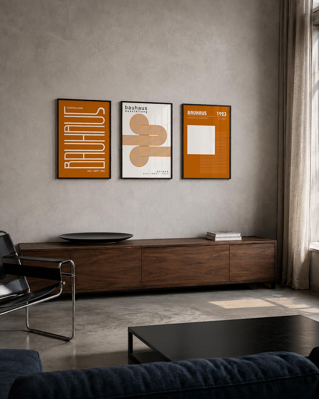Lijnen en kleurvlakken Posterset