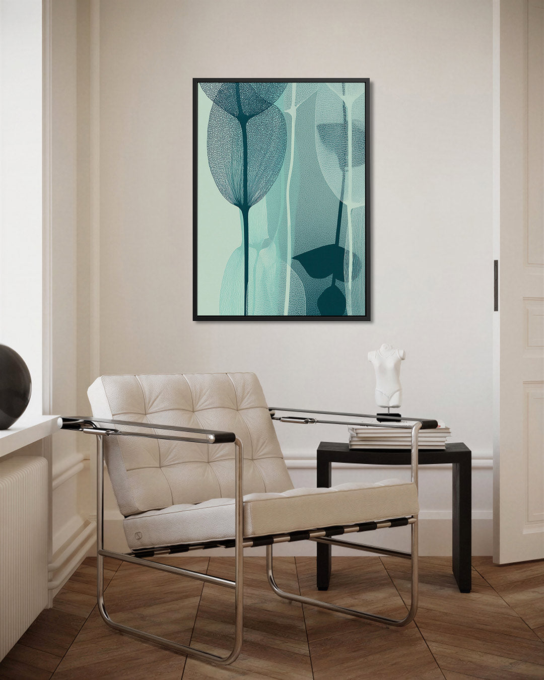 Organische vormen compositie Kunstwerk
