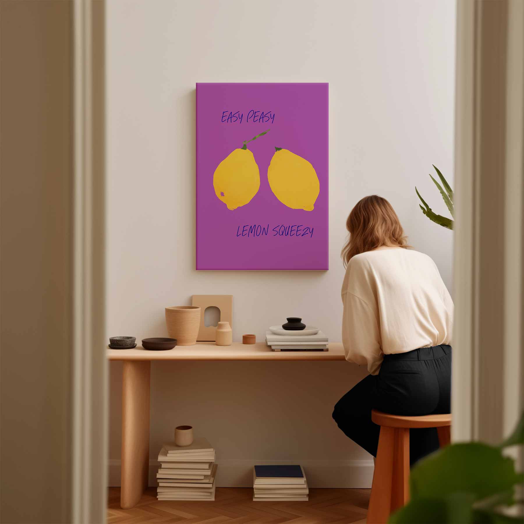Easy Peasy Lemon Squeezy Poster