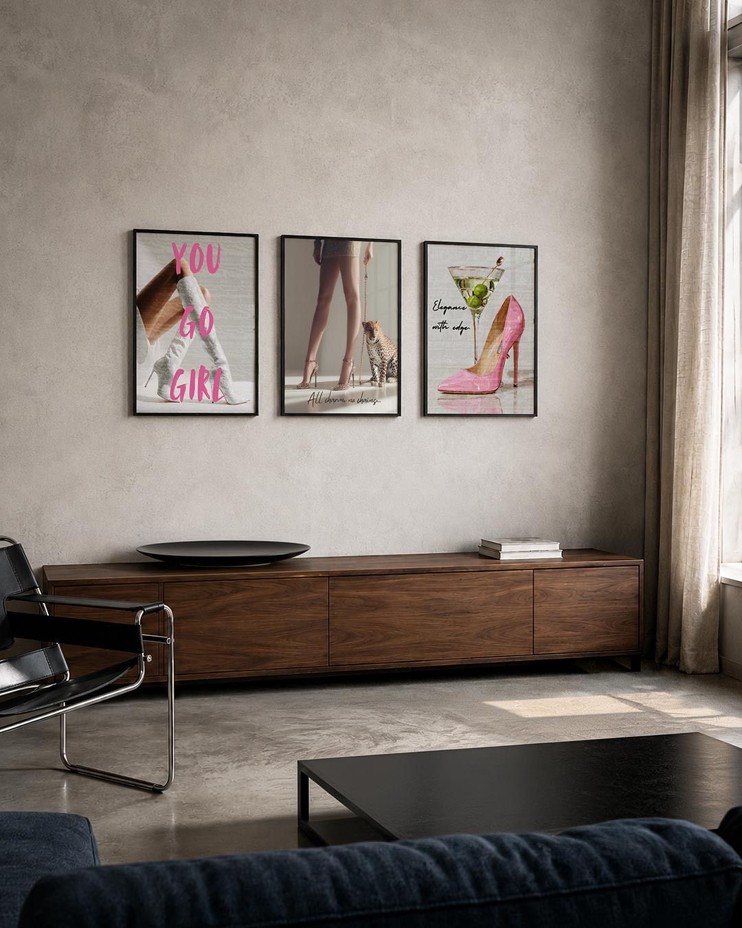 Krachtige compositie Posterset