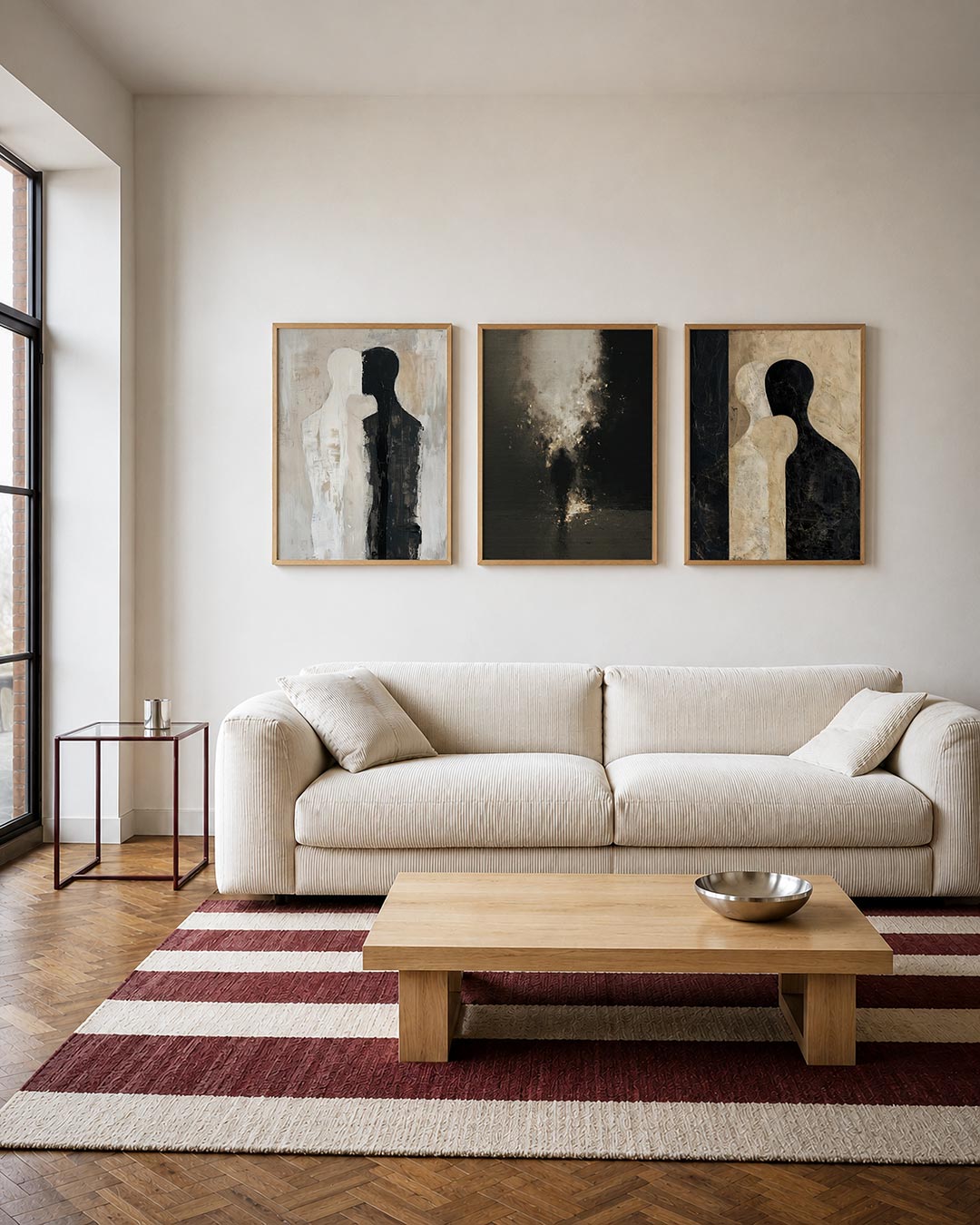 Vorm en contrast Posterset