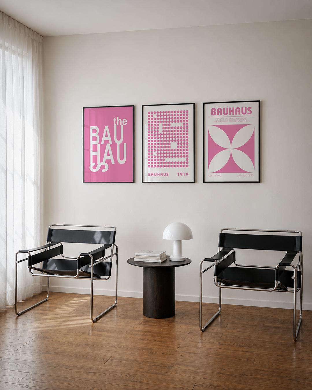 Typografisch spel Posterset