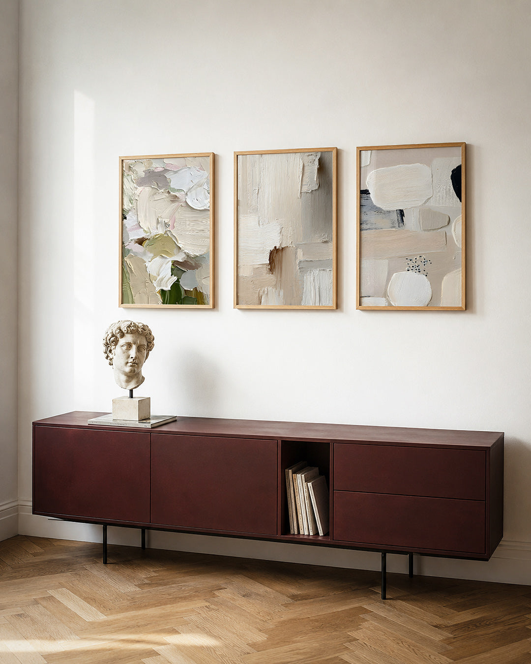 Kleurige textuur Posterset