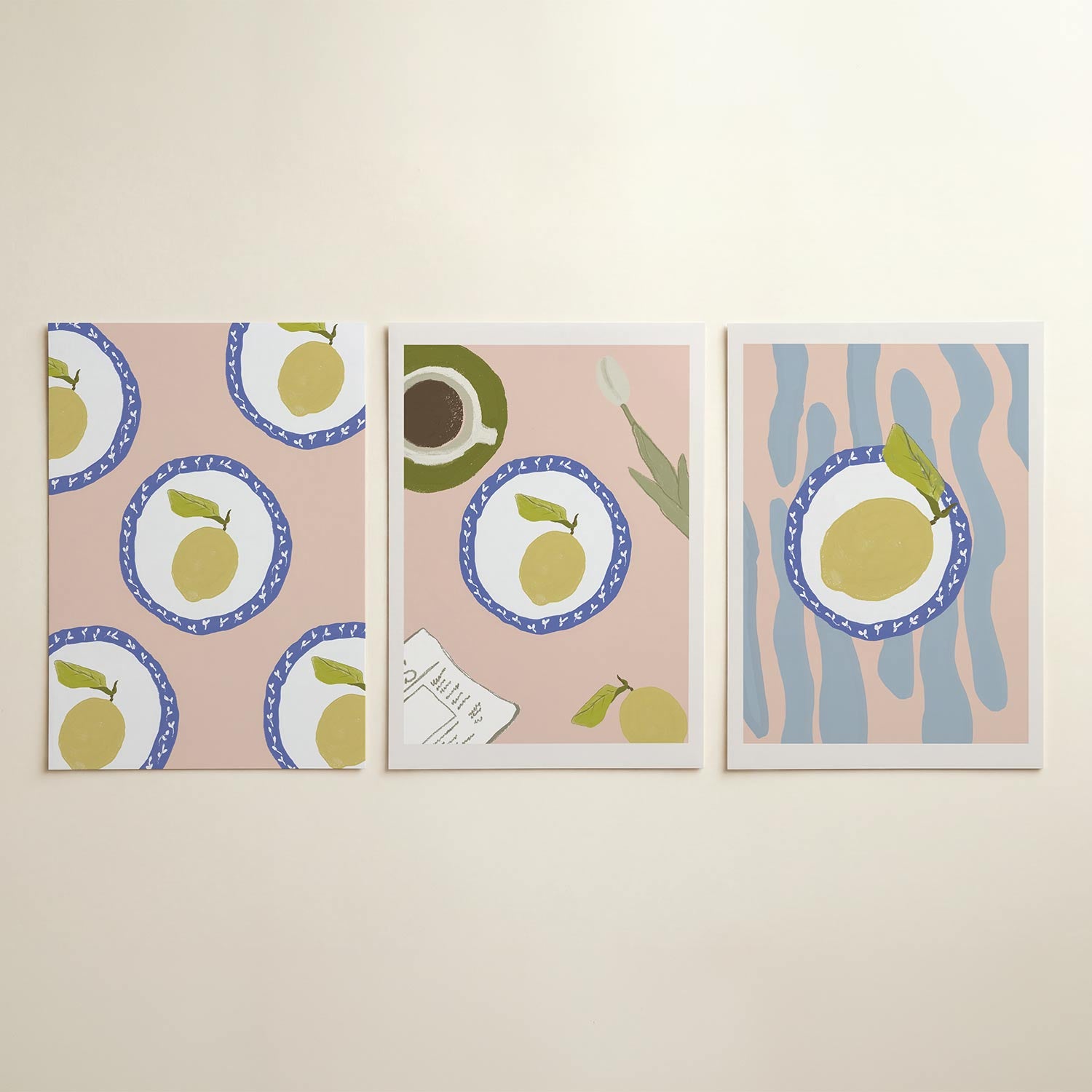 Citroenpatroon Posterset