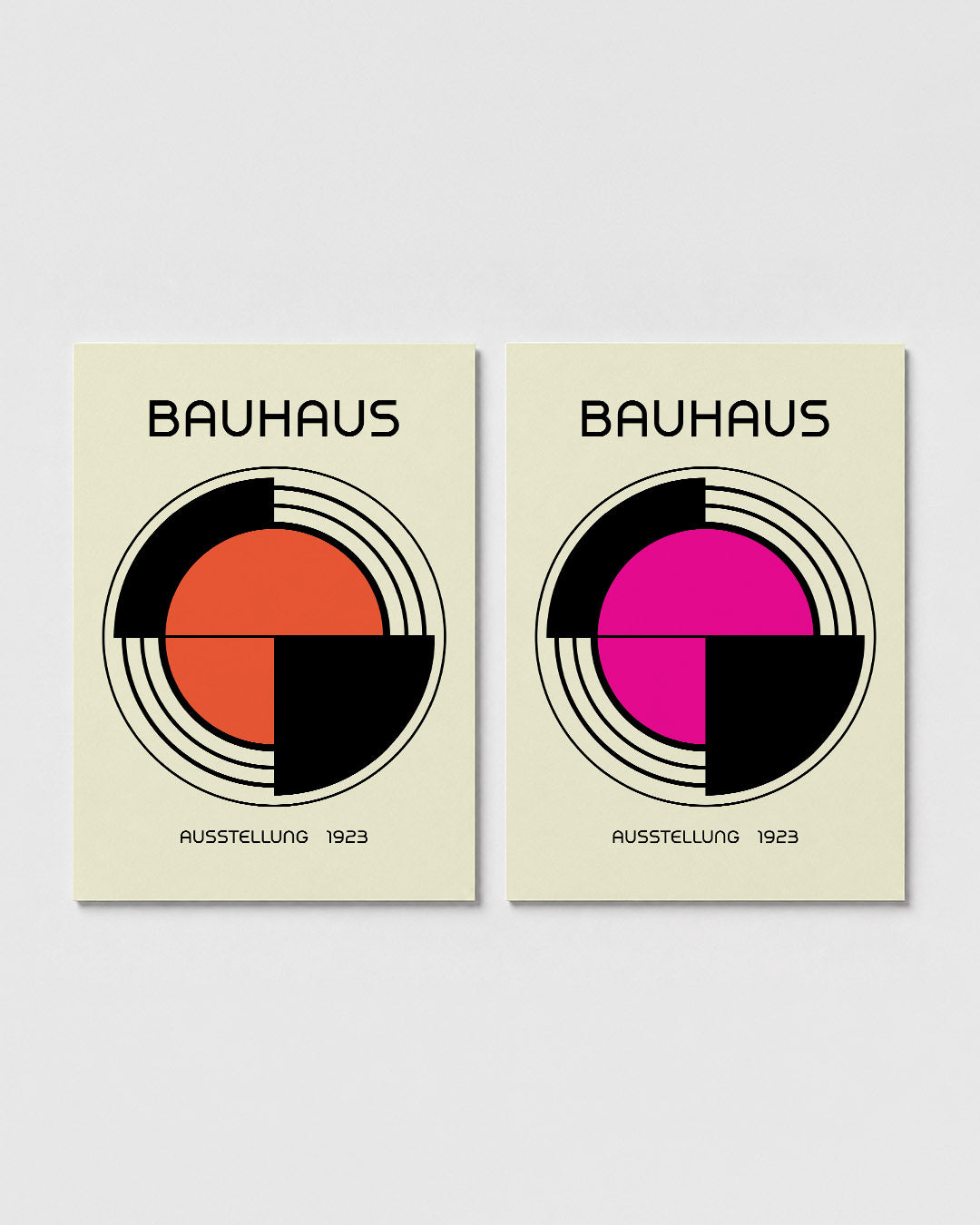 Cirkel en lijnen Posterset