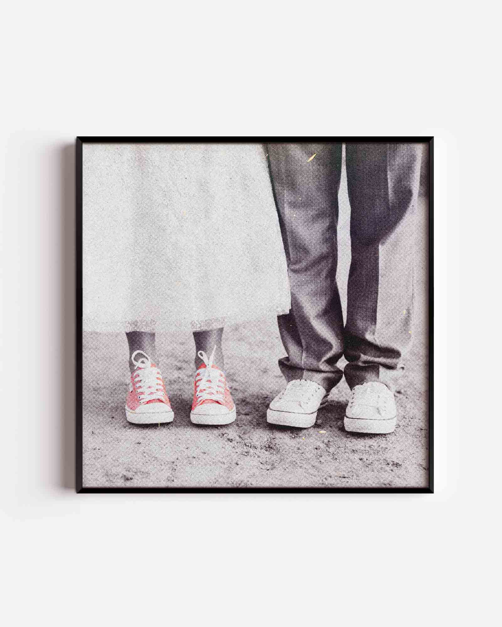 Sneakers en kleding Poster