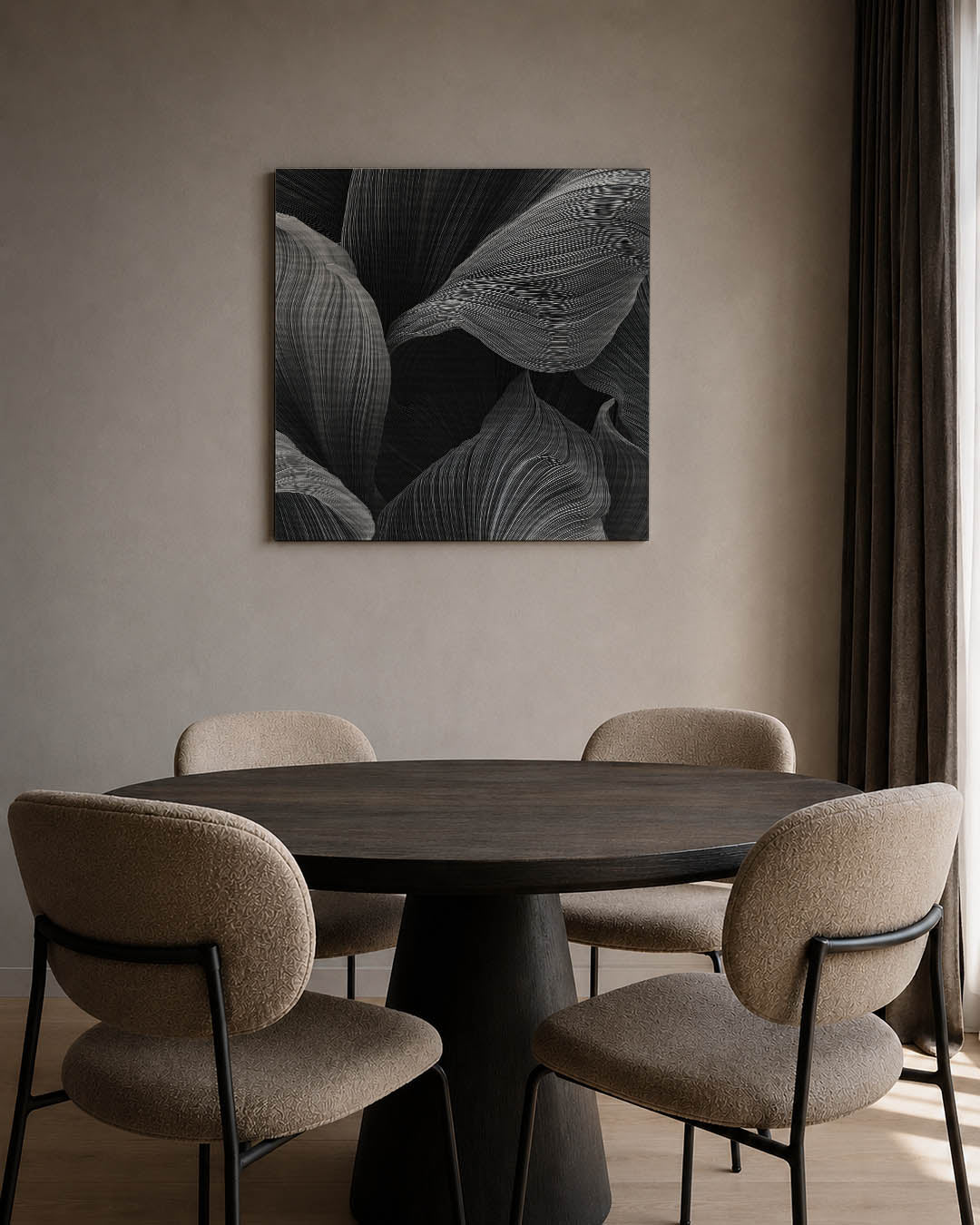Golvende lijnen Kunstwerk