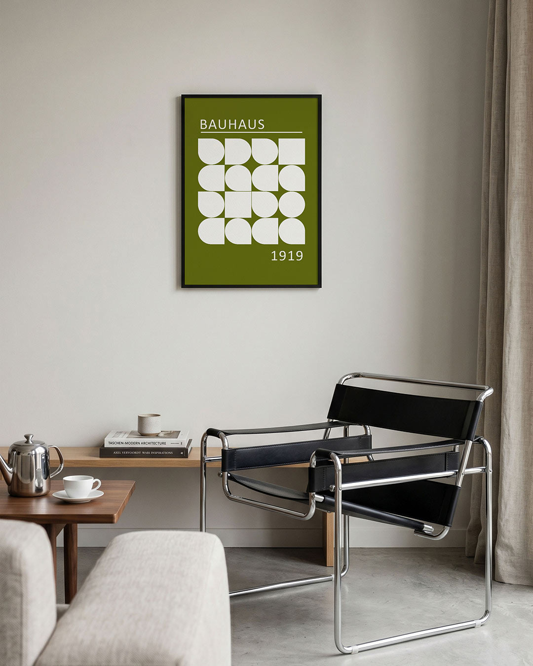 Vormritme en kleur Poster