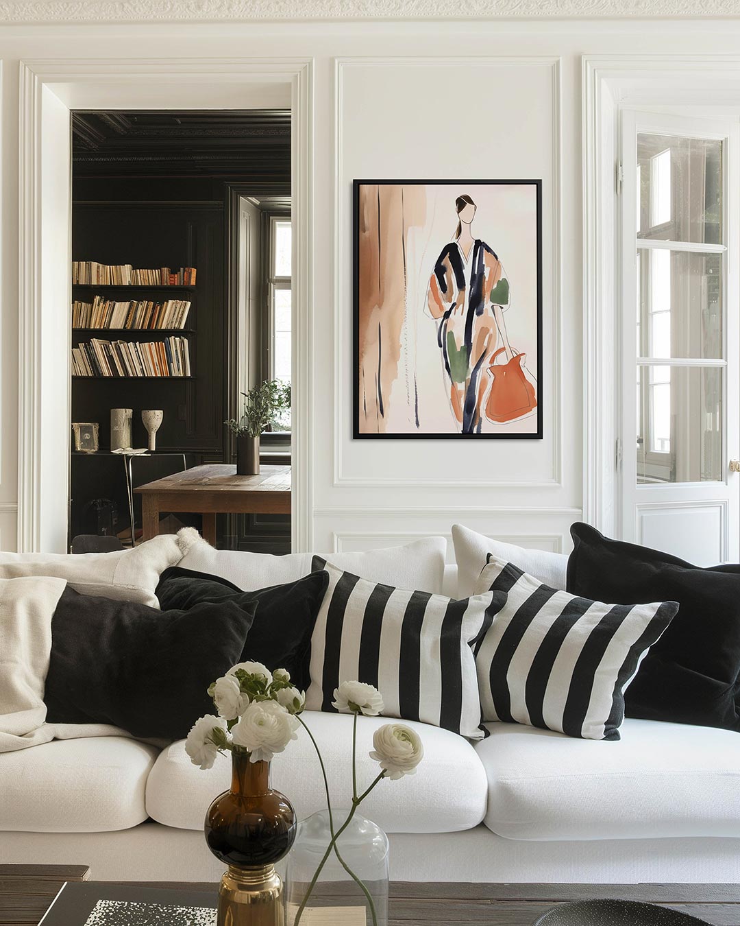 Mode illustratie Kunstwerk