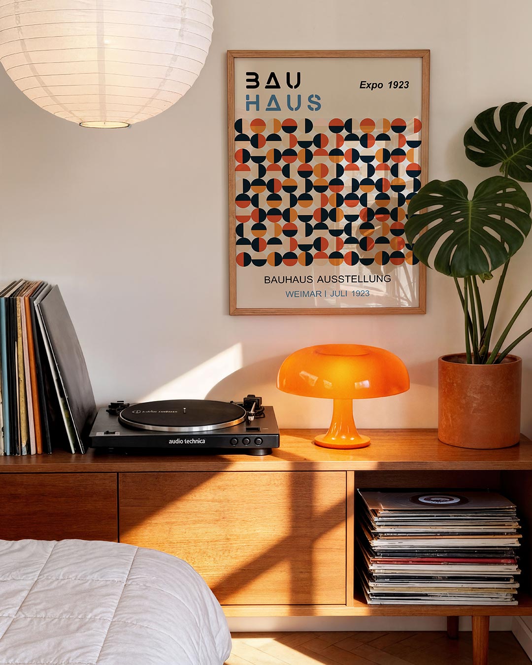 Vormritme en kleur Poster