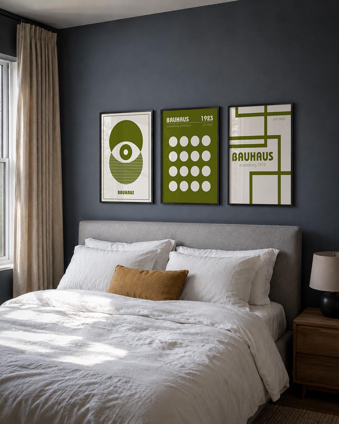 Cirkel en strepen Posterset