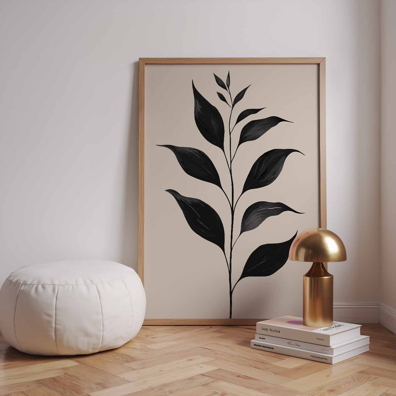 Minimalistische Botanische Poster-WallArtistic