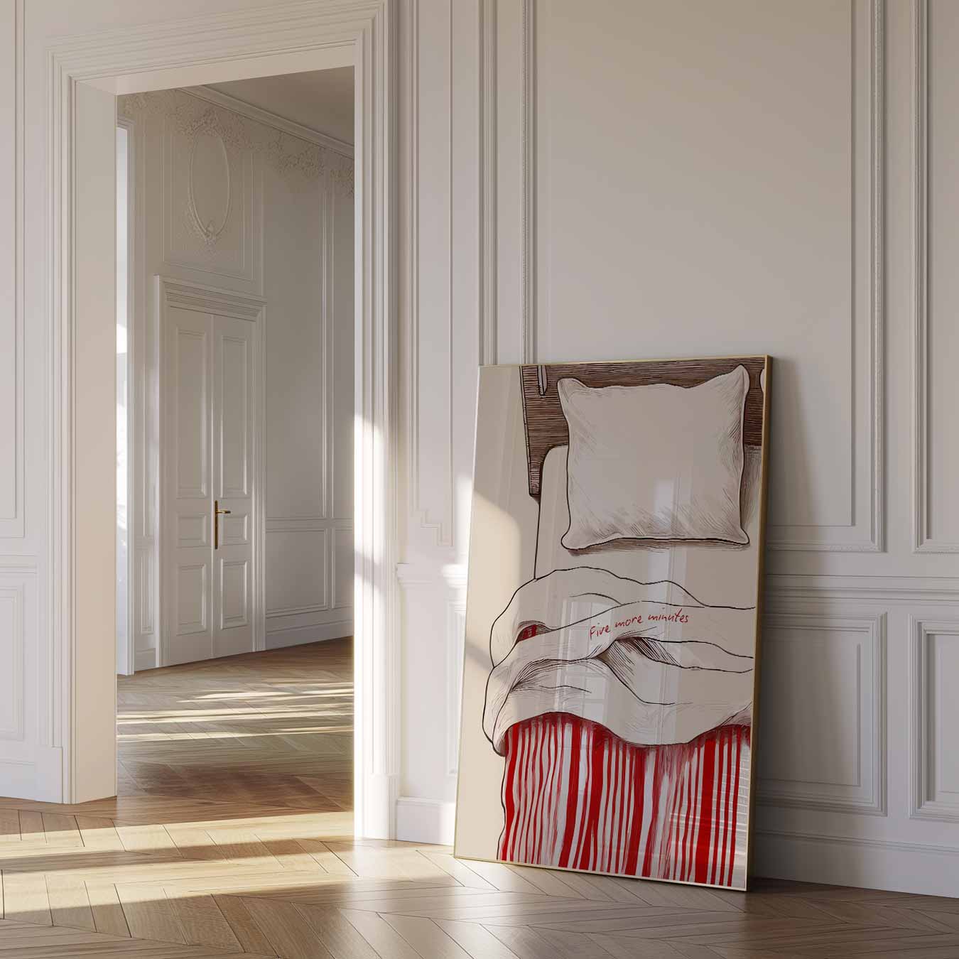 Vijf Minuten Extra Relaxatie Poster-WallArtistic
