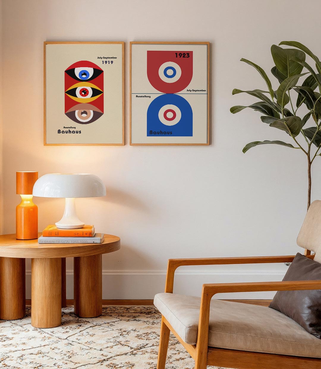 Oogvormen en kleur Posterset