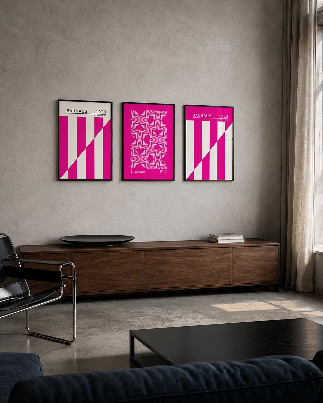 Kleur en lijnenspel Posterset