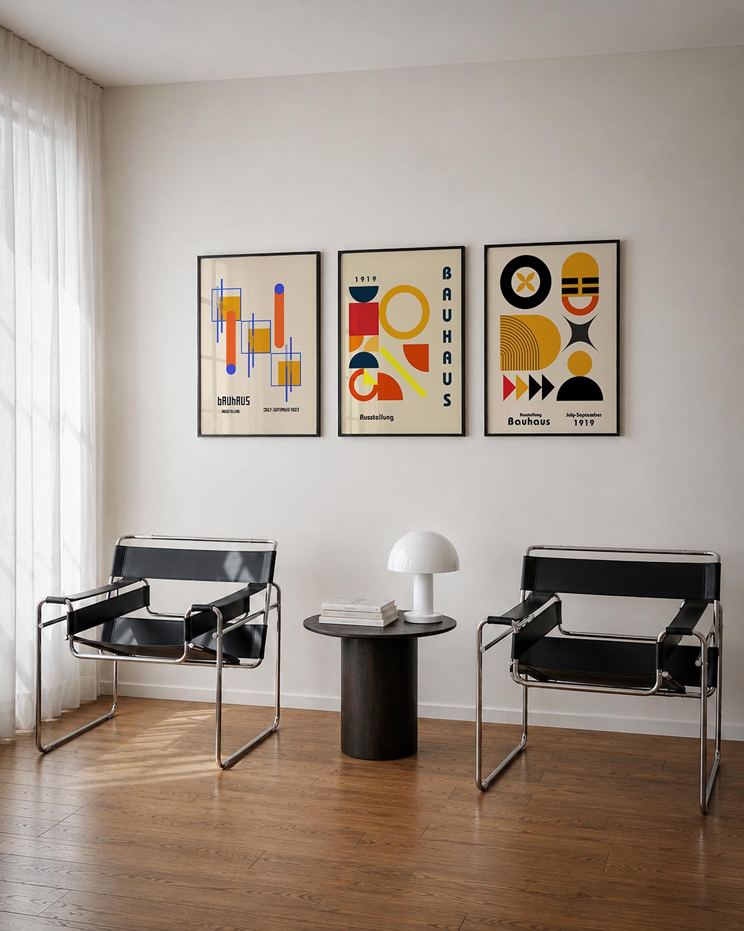 Vormen en kleurvlakken Posterset