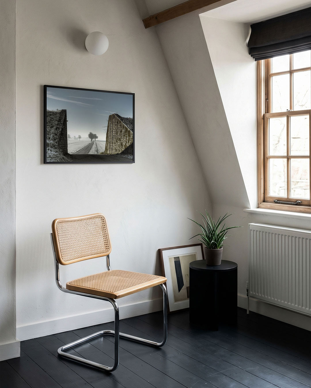 Winterse weg Poster