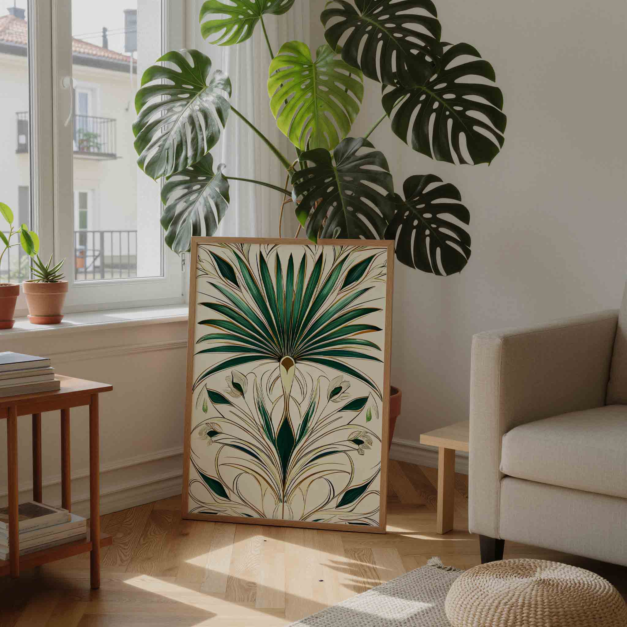 Groene bladeren Poster