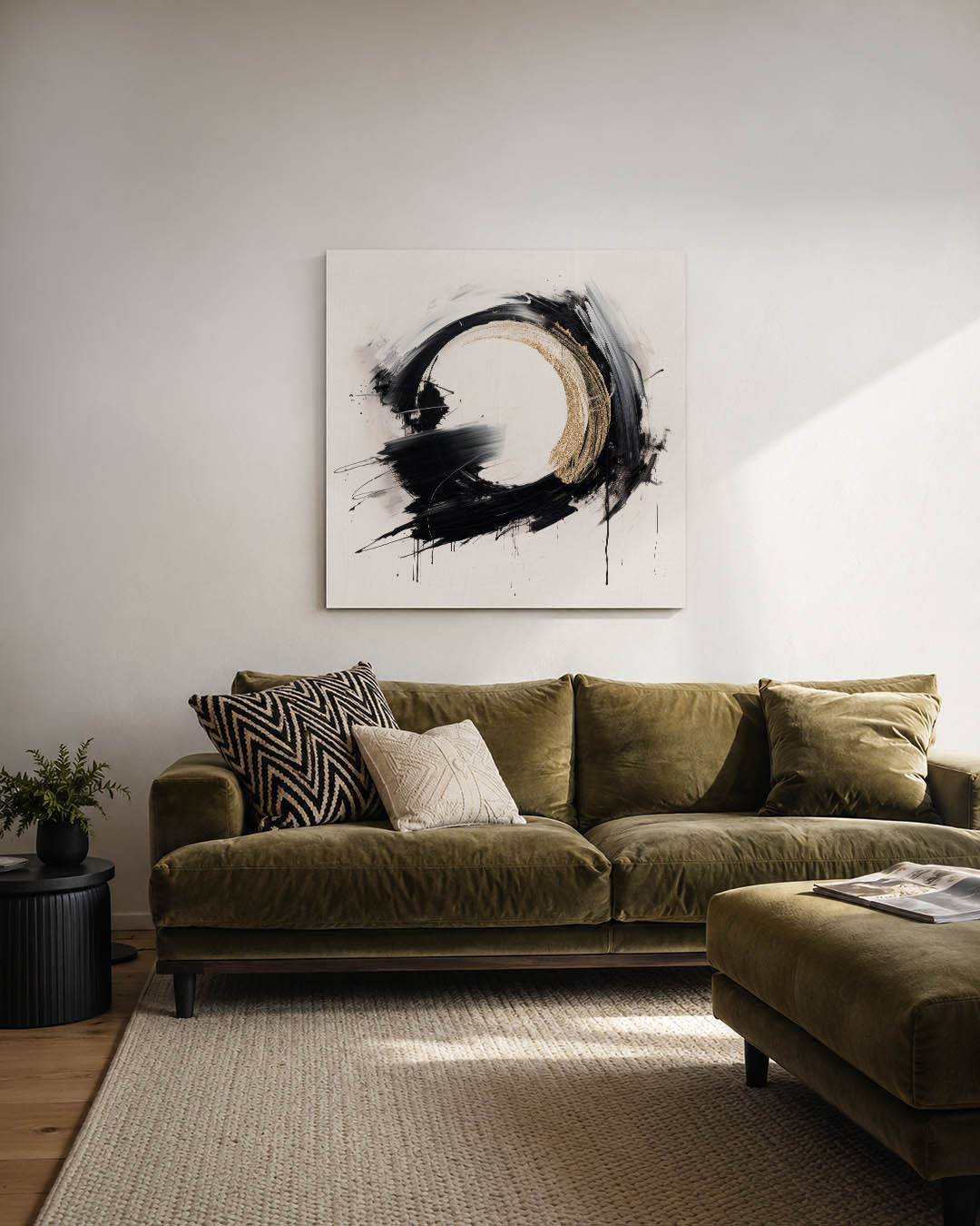 Dynamische cirkel Kunstwerk