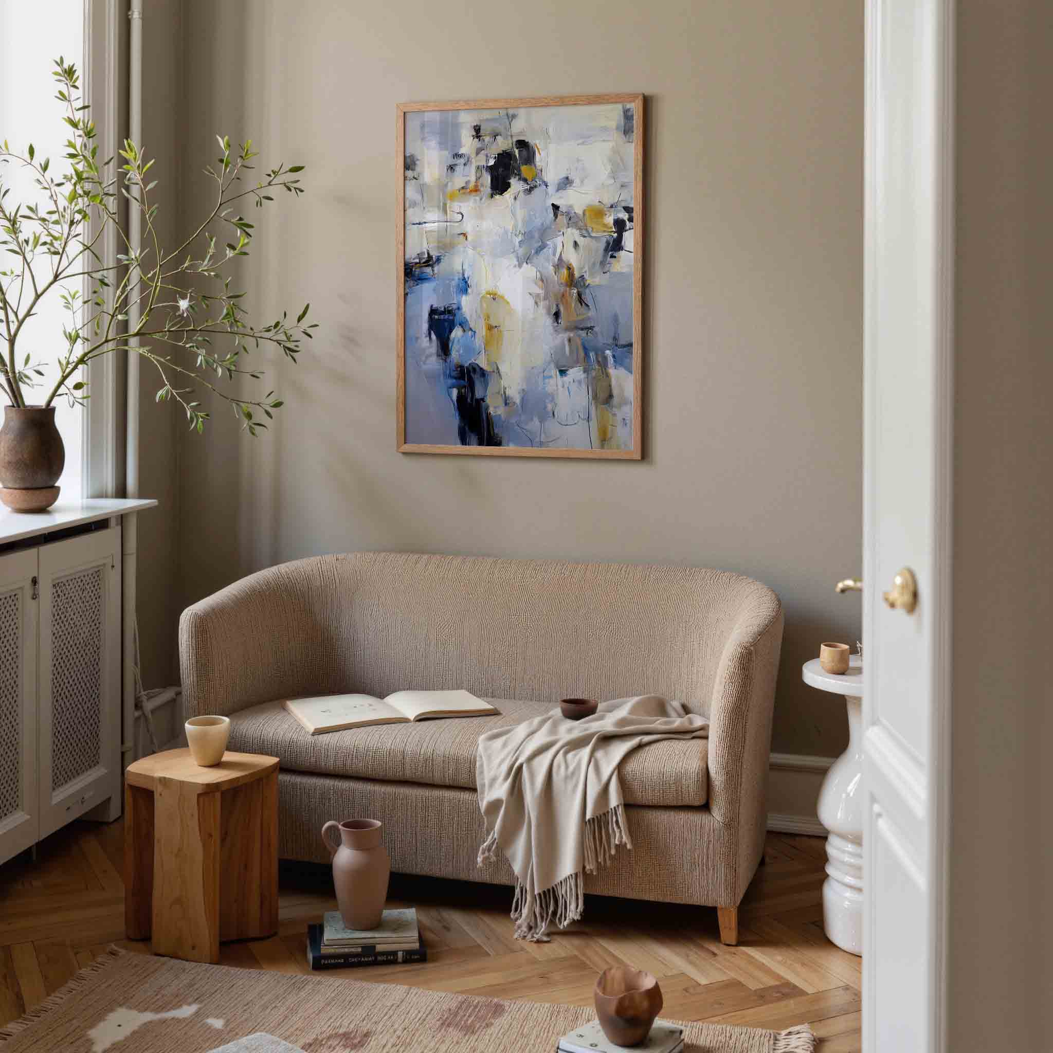 Abstracte vormen Poster