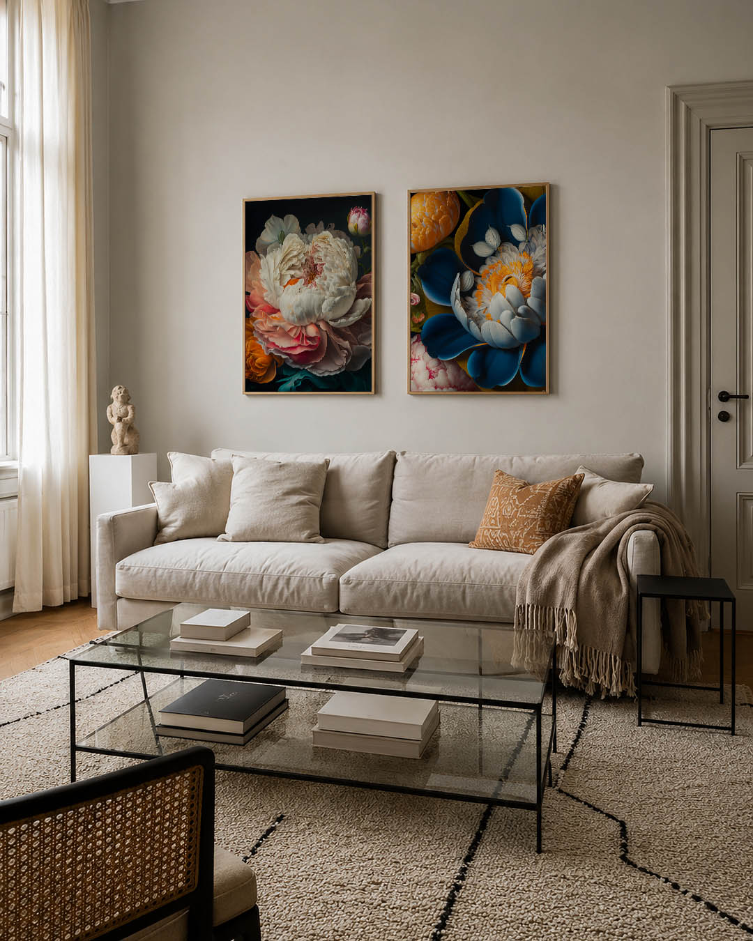 Bloemrijke pracht Posterset