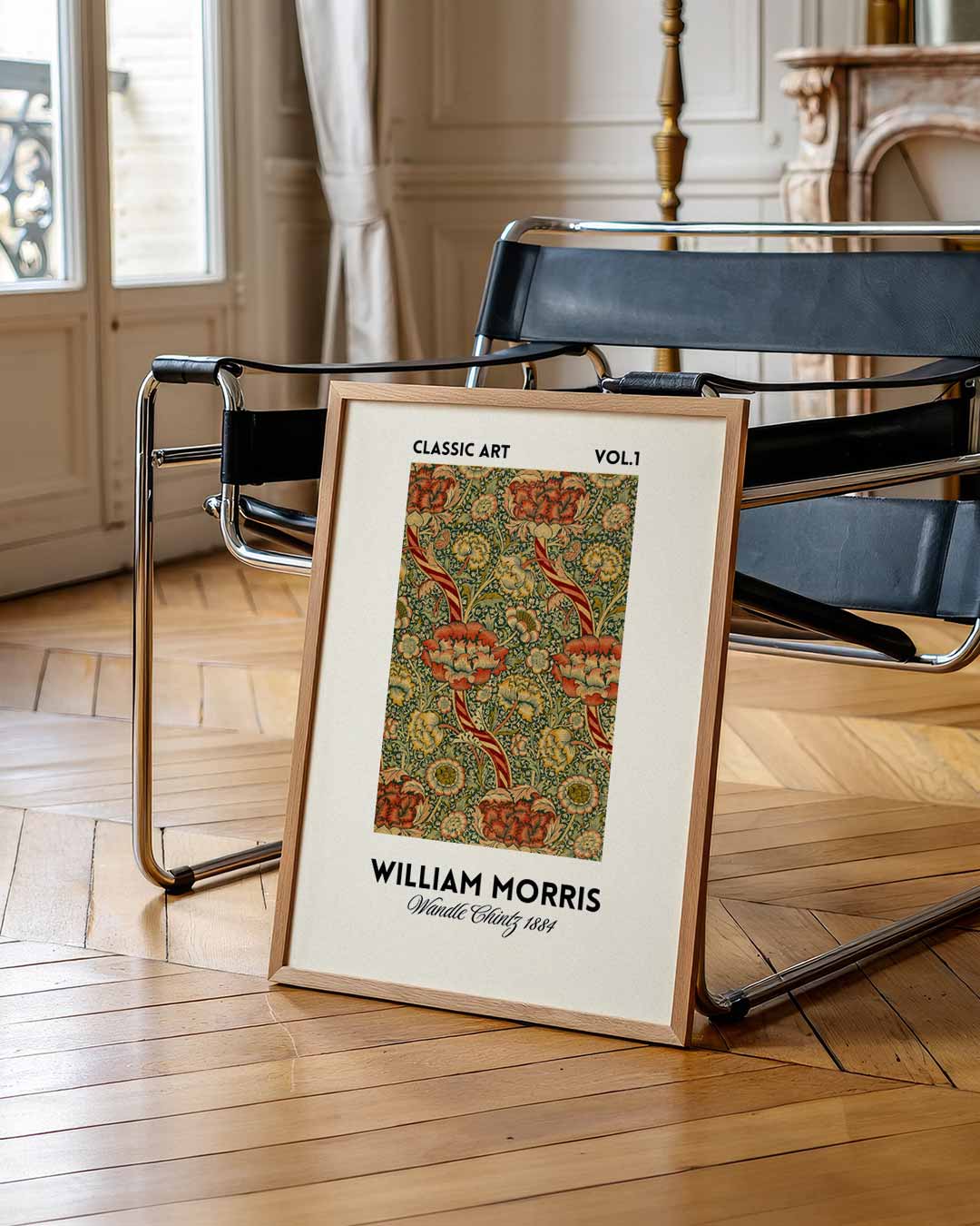 William Morris Wild Tulip 1884 Poster II-WallArtistic
