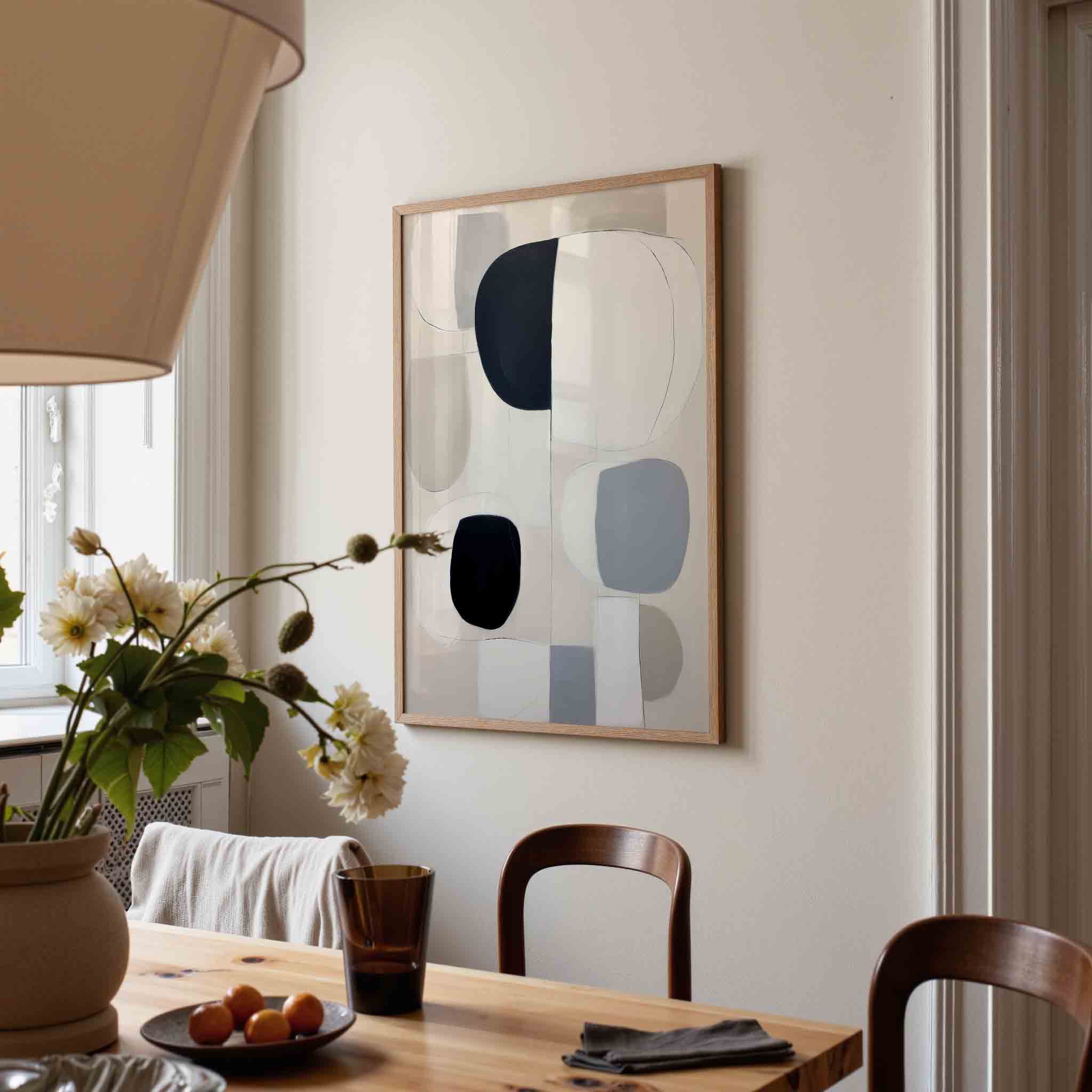 Abstracte vormen Poster