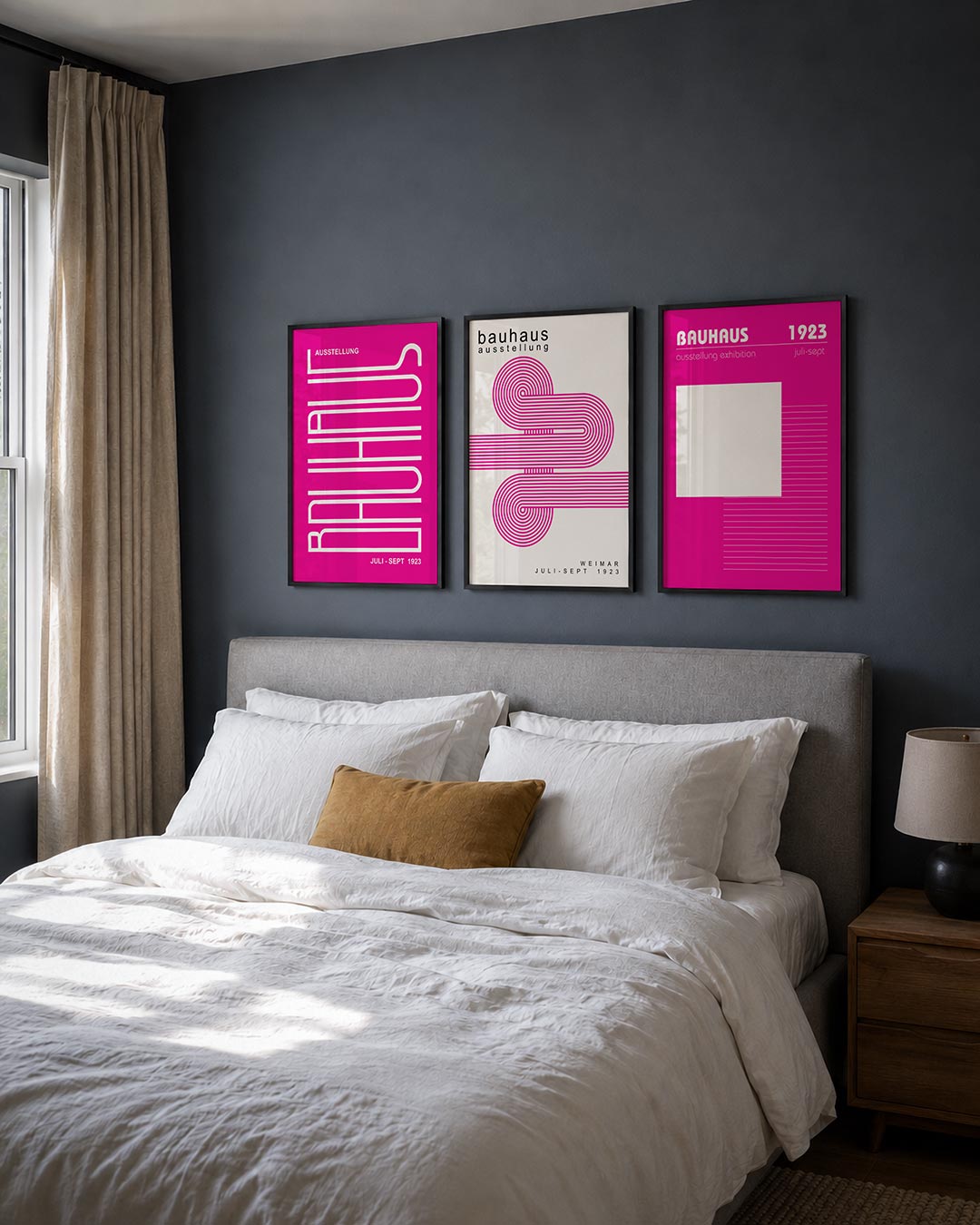 Lijnen en kleurvlakken Posterset