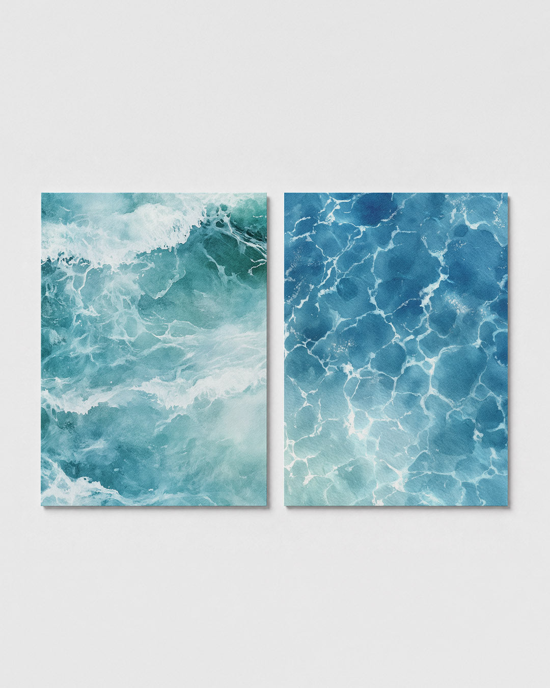 Golvend water Posterset