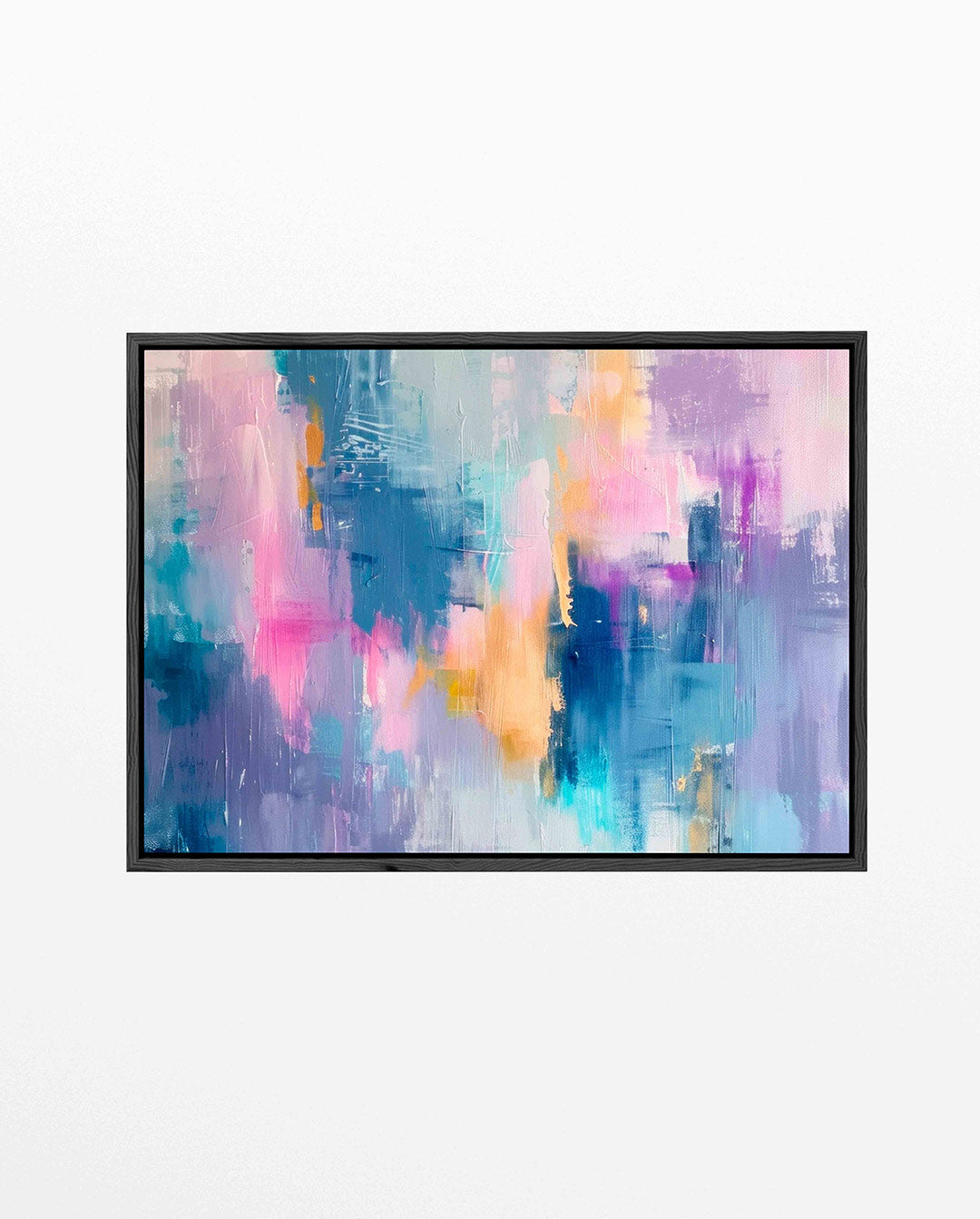Kleurrijke vegen Kunstwerk