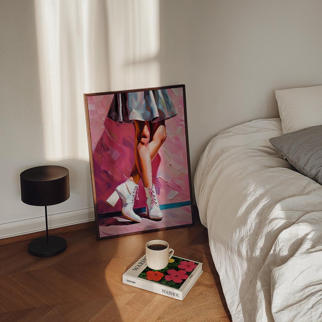 Stijlvolle Mode-Illustratie Poster-WallArtistic