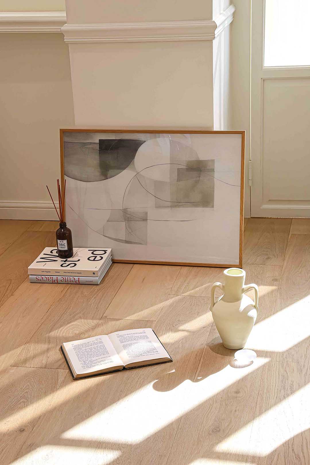 Abstracte vormen Poster