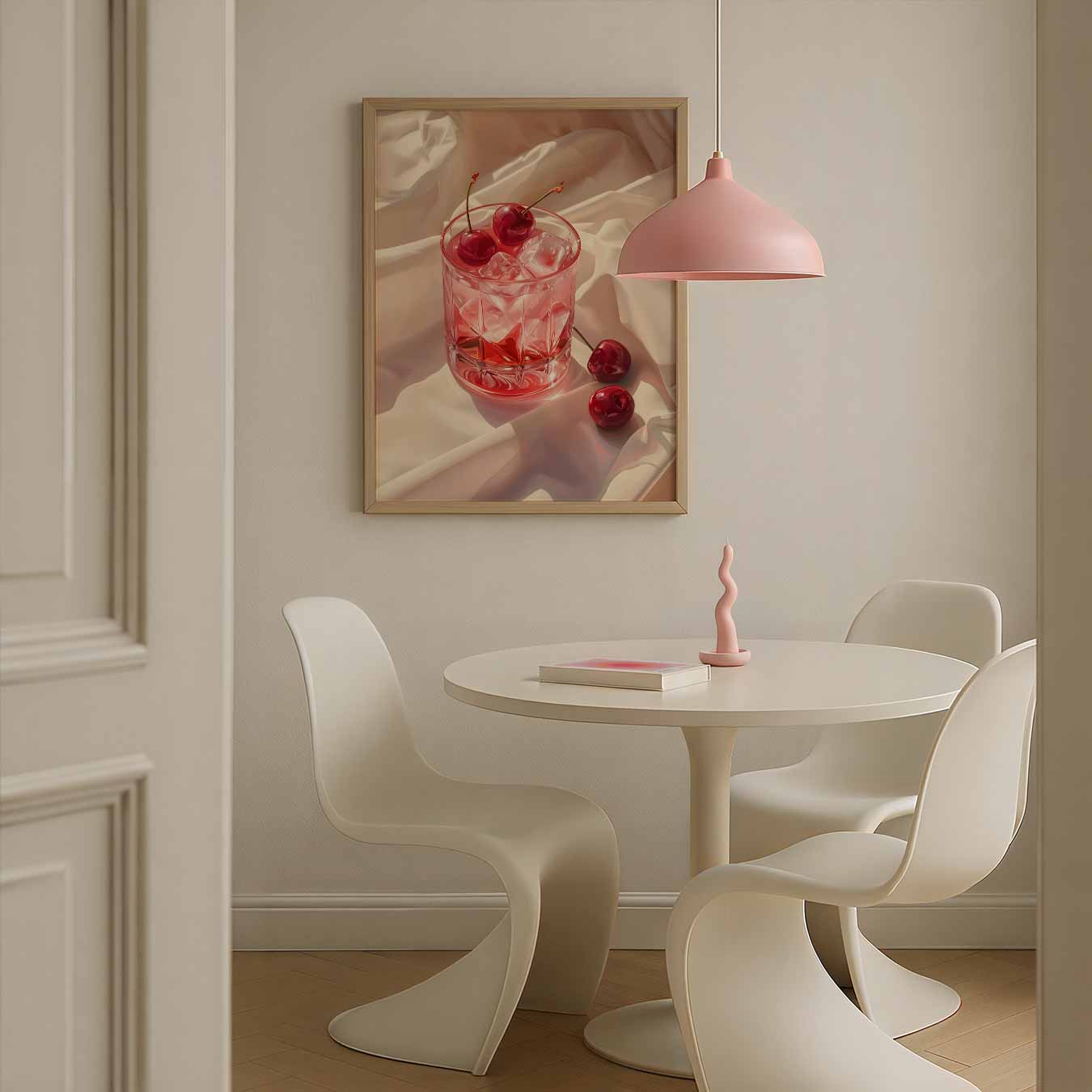 Kersen Cocktail Poster-WallArtistic