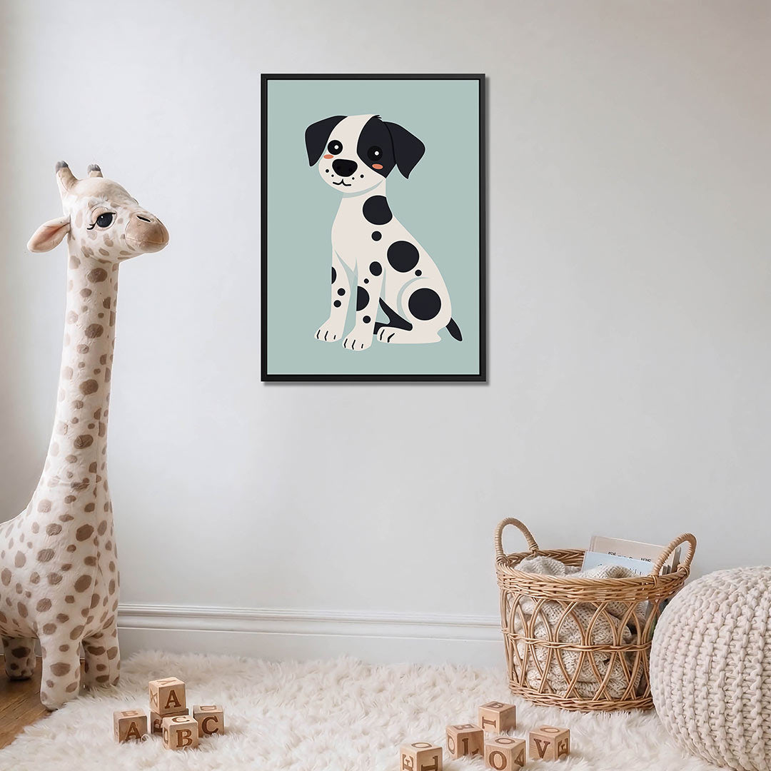 Hond illustratie Kunstwerk