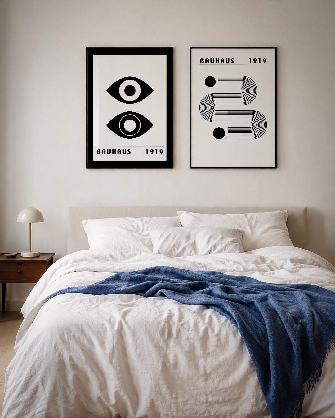Oogvormen contrast Posterset