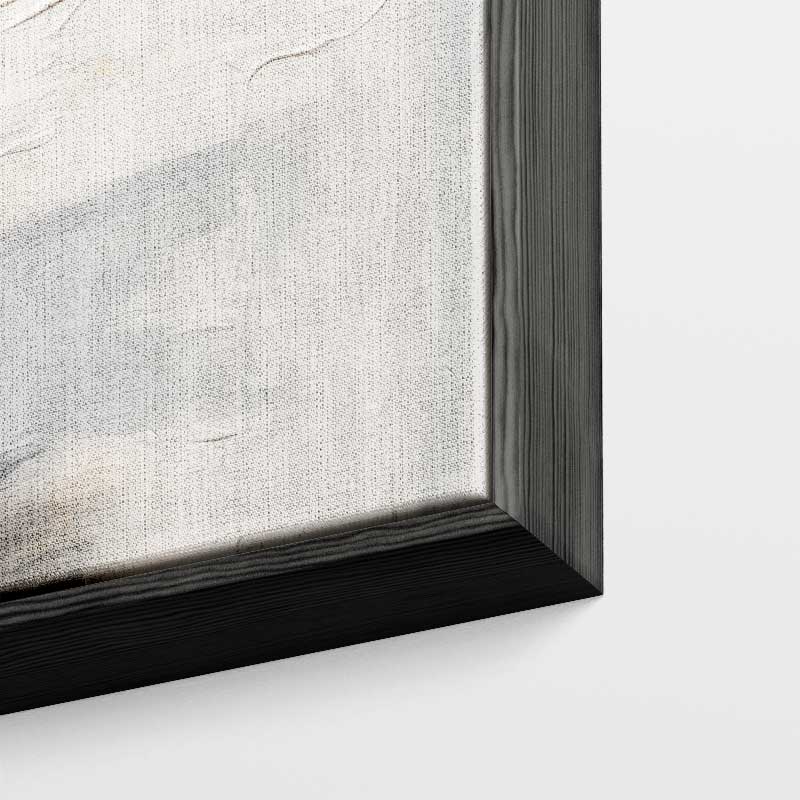 Eclips in Monochroom Kunstwerk-canvas-dibond-plexiglas-wanddecoratie-WallArtistic