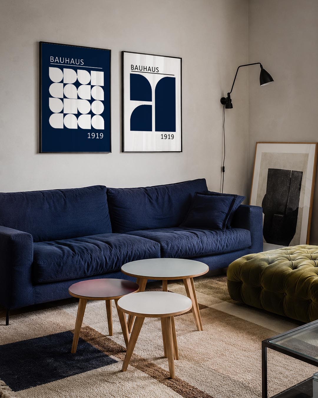 Vormenspel en kleur Posterset