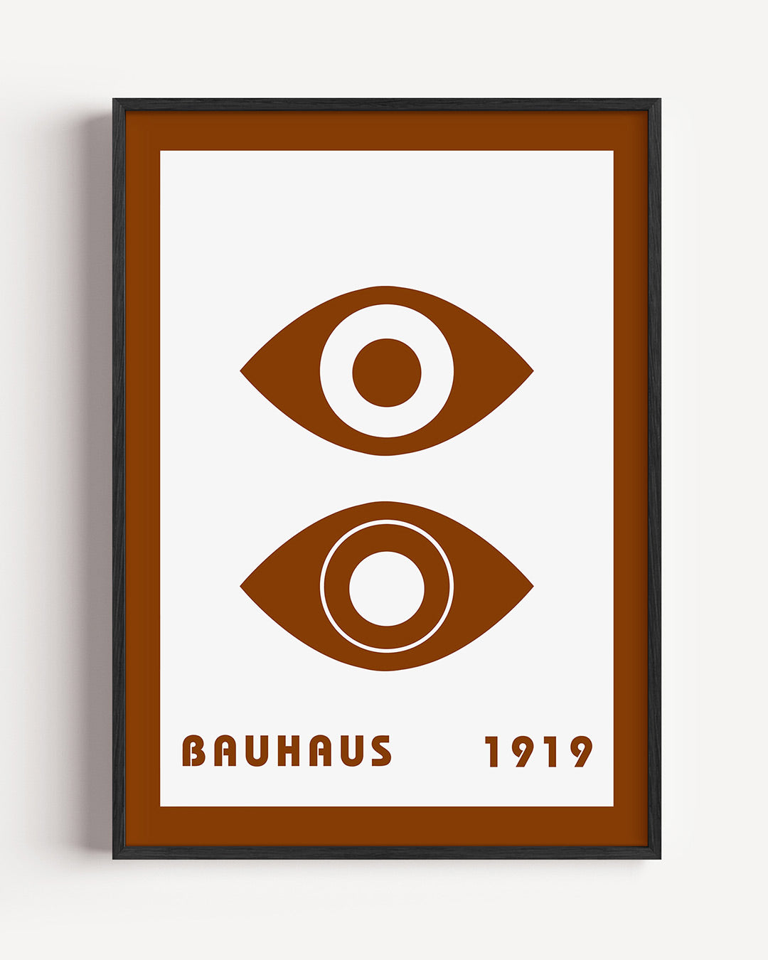 Oogvormen en lijnen Poster