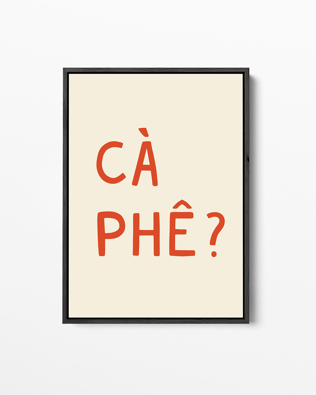 Typografische vraag Kunstwerk