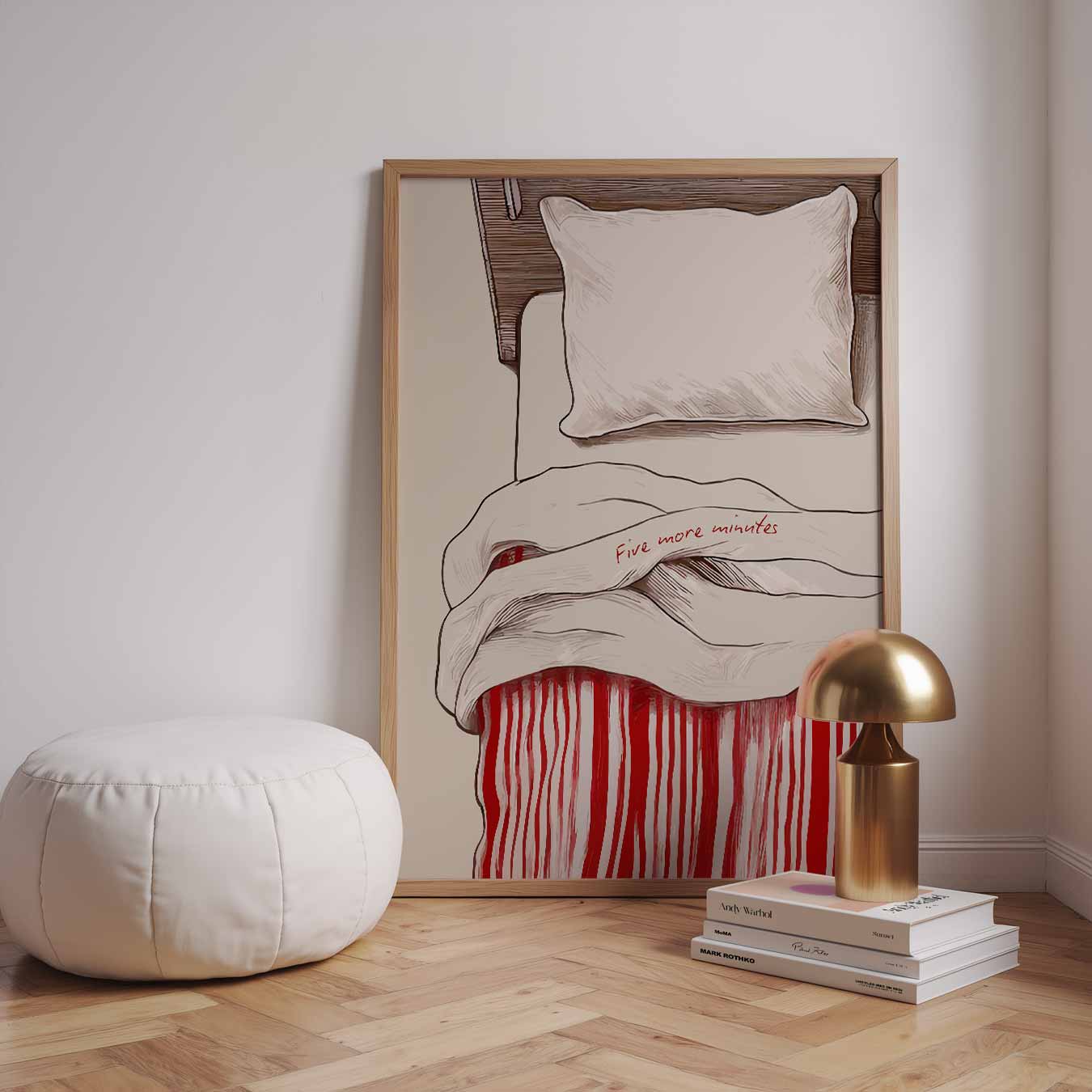 Vijf Minuten Extra Relaxatie Poster-WallArtistic