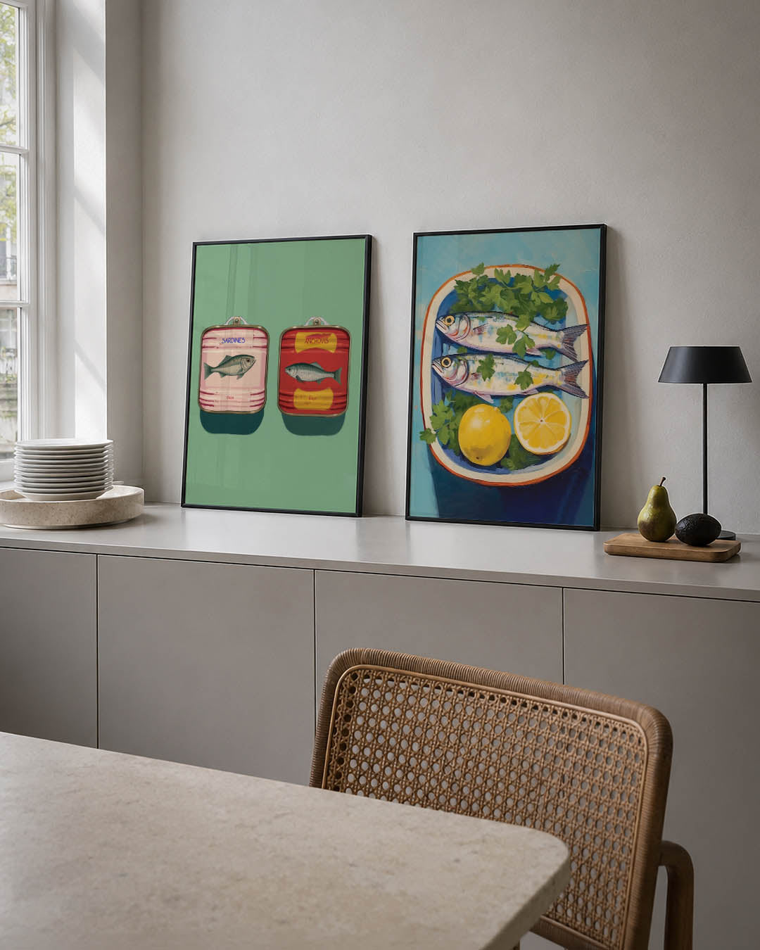 Visuele blikvangers Posterset