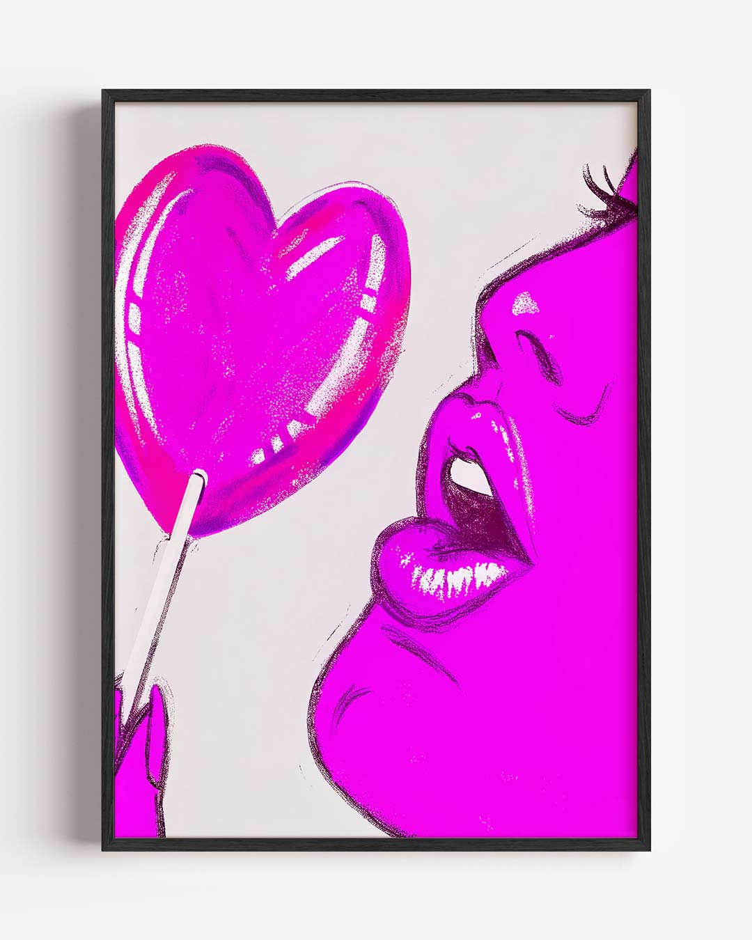 Liefdevolle Lolly Poster-WallArtistic