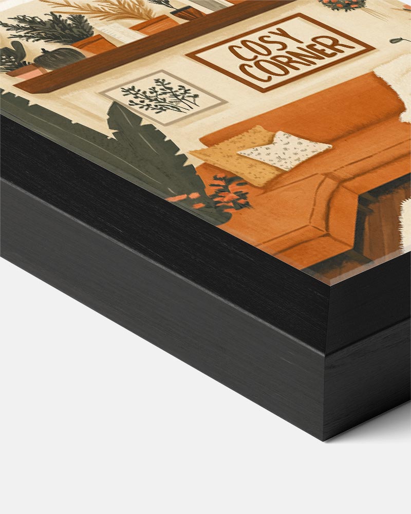 Gezellige Hoek Poster-WallArtistic