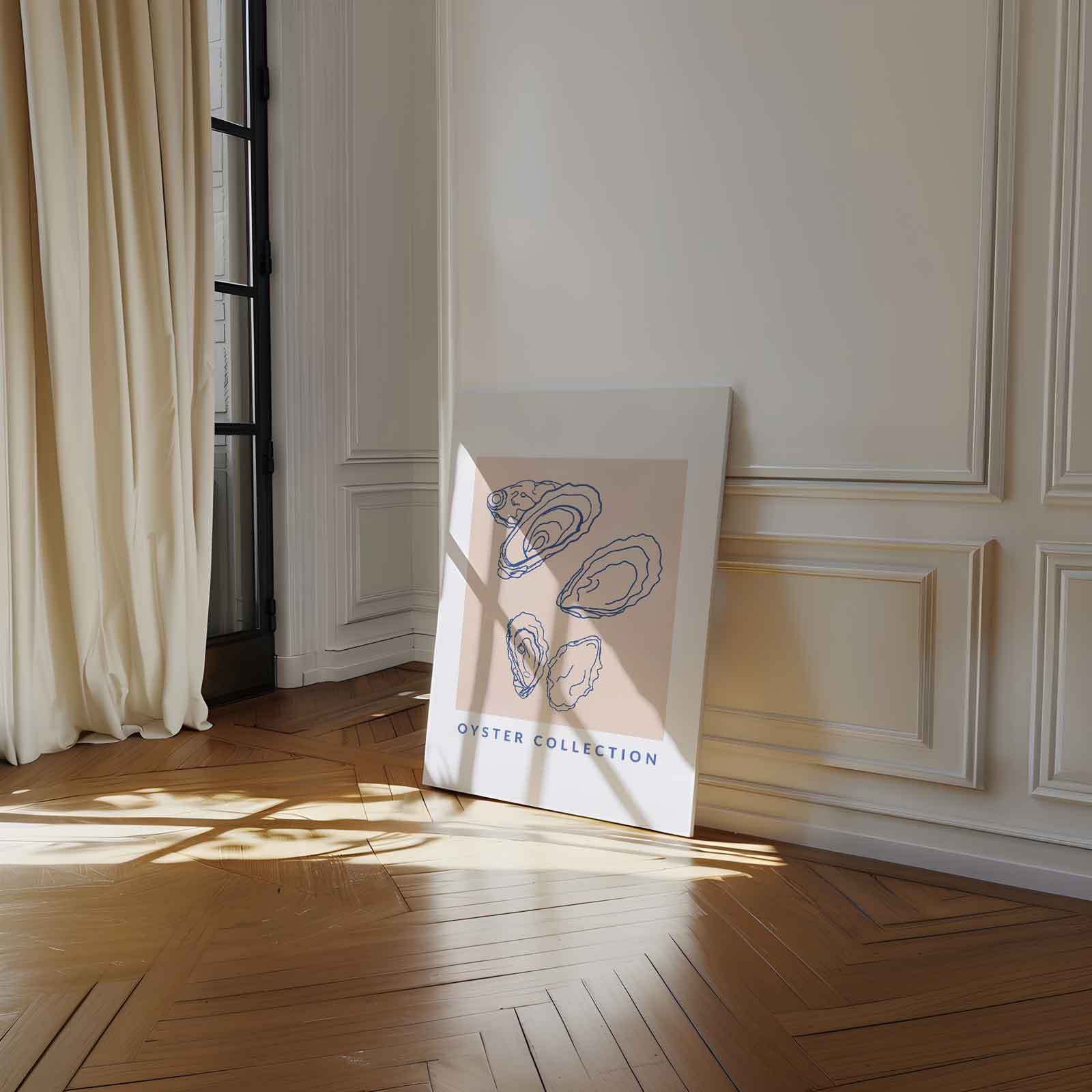 Oyster Collection Wanddecoratie Kunstwerk-canvas-dibond-plexiglas-wanddecoratie-WallArtistic