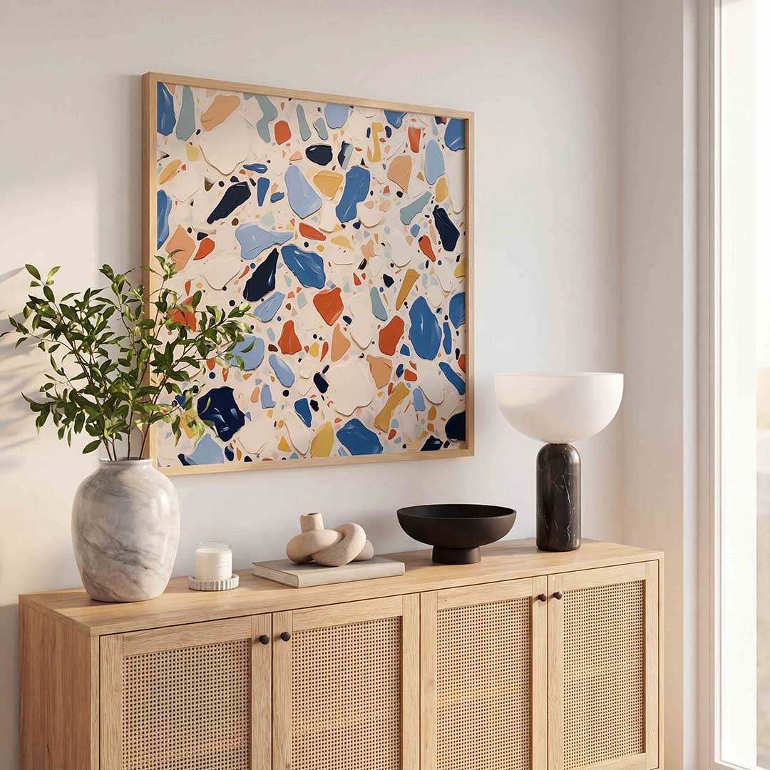 Abstracte vormen Poster