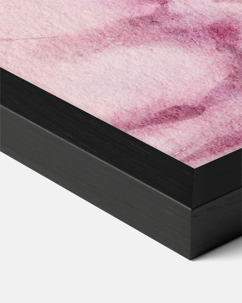 Roodpaarse Schelpen Poster-WallArtistic