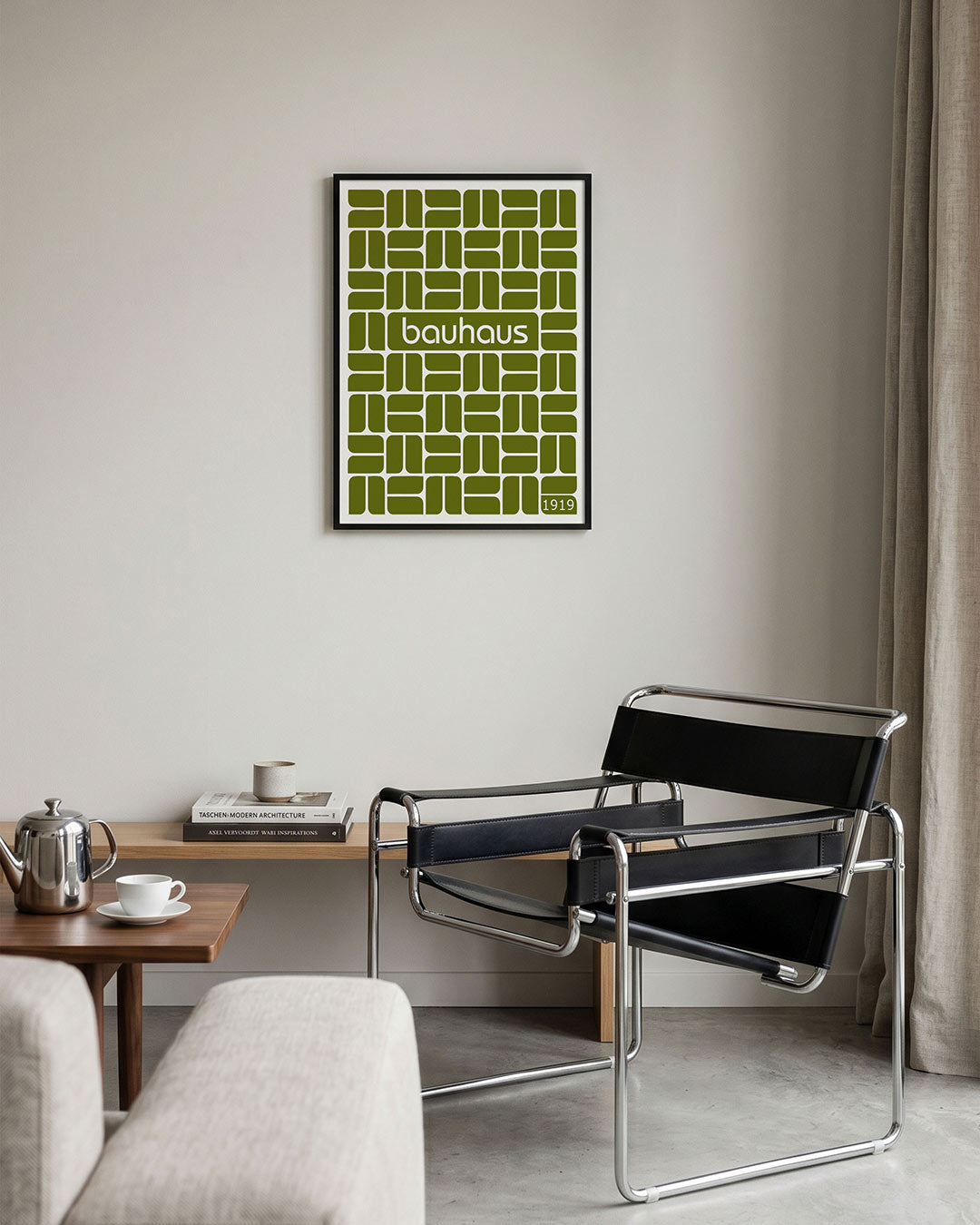 Vormritme en kleur Poster